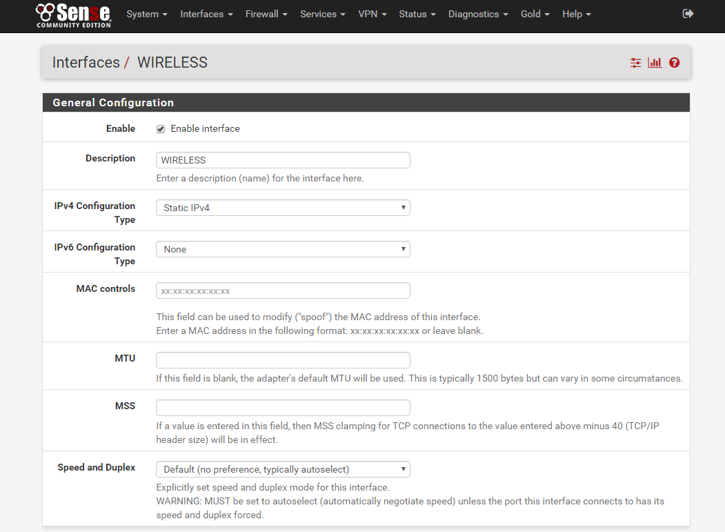 pfsense wifi access point